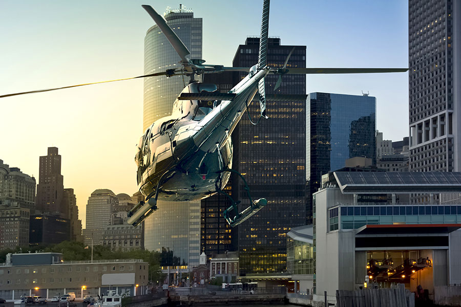 Helicopter Airport Transfers: Save Time Traveling to the Airport