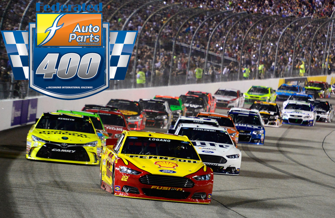 Federated auto parts 400 lineup Federated auto parts 400 lineup