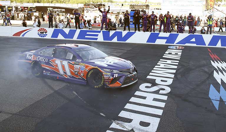 Helicopter Charter to New Hampshire Motor Speedway