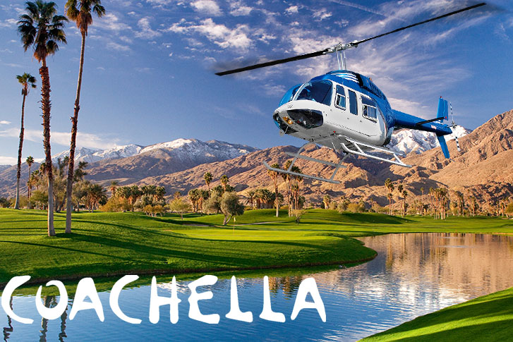 Helicopter Charter from LA to Coachella Valley