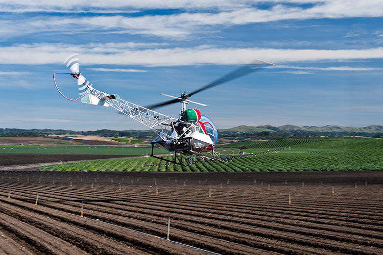 Aerial application in Idaho