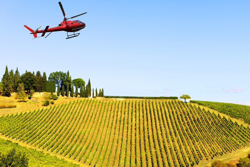 The Role of Helicopters in Aerial Applications