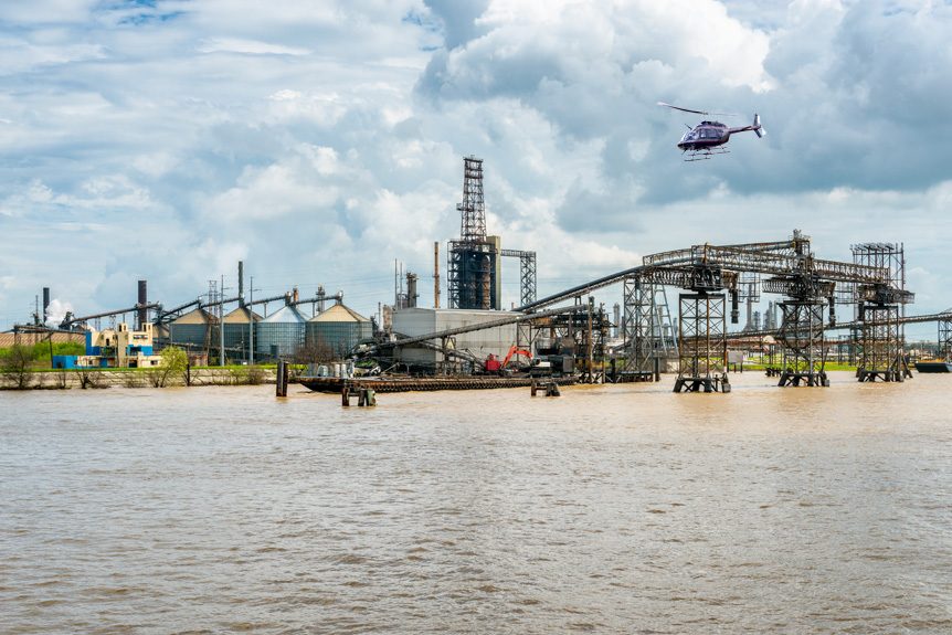 Aerial Pipeline Survey, New Orleans