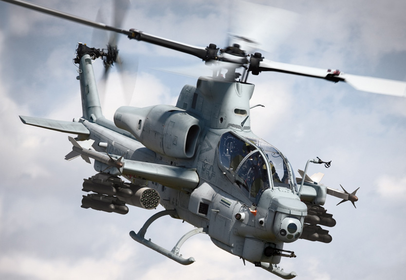 AH-1Z Viper Attack Helicopters