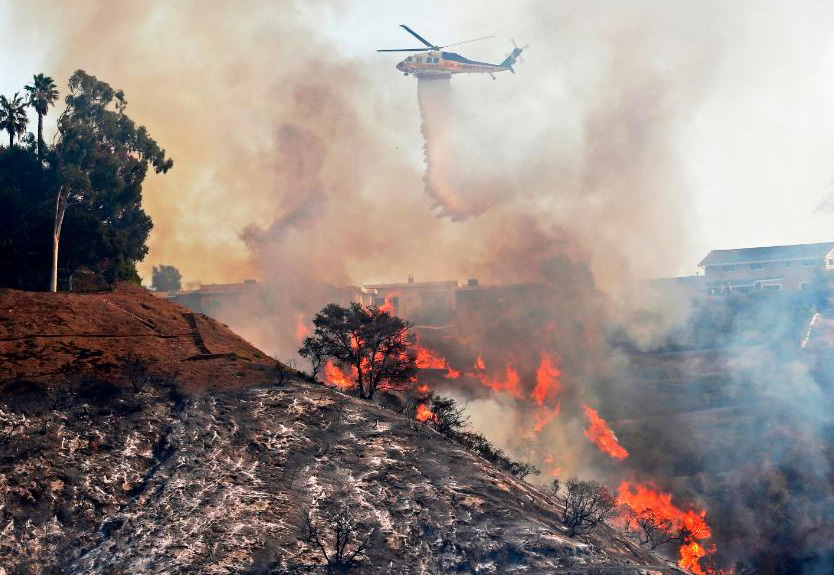 Helicopters Have Become Vital in Us Firefighting Operations