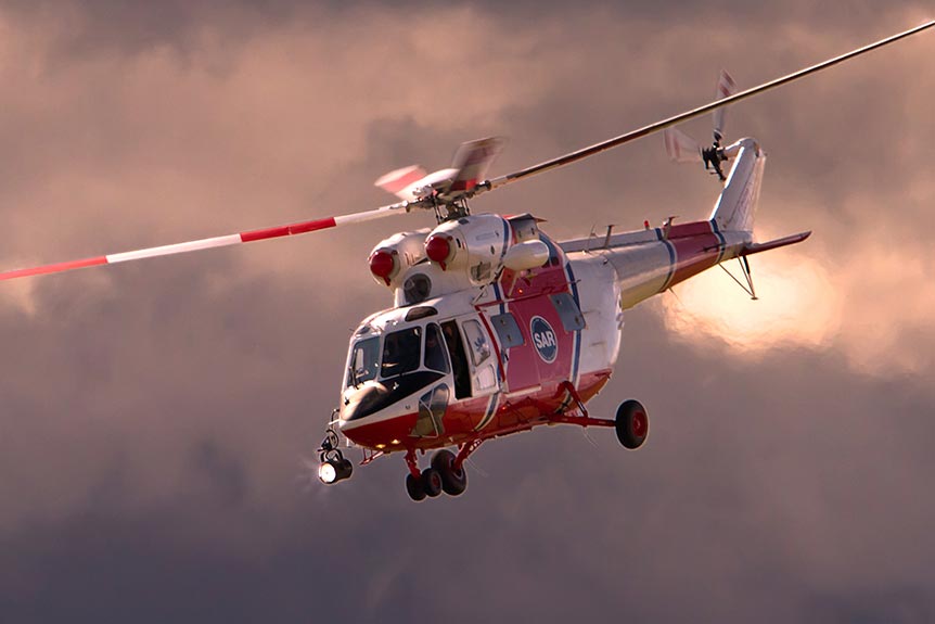 Cape Canaveral Helicopter Support for Hurricane Relief