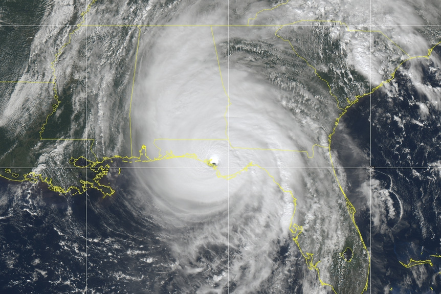 Helicopter Support for Hurricanes in Tarpon Springs, Florida
