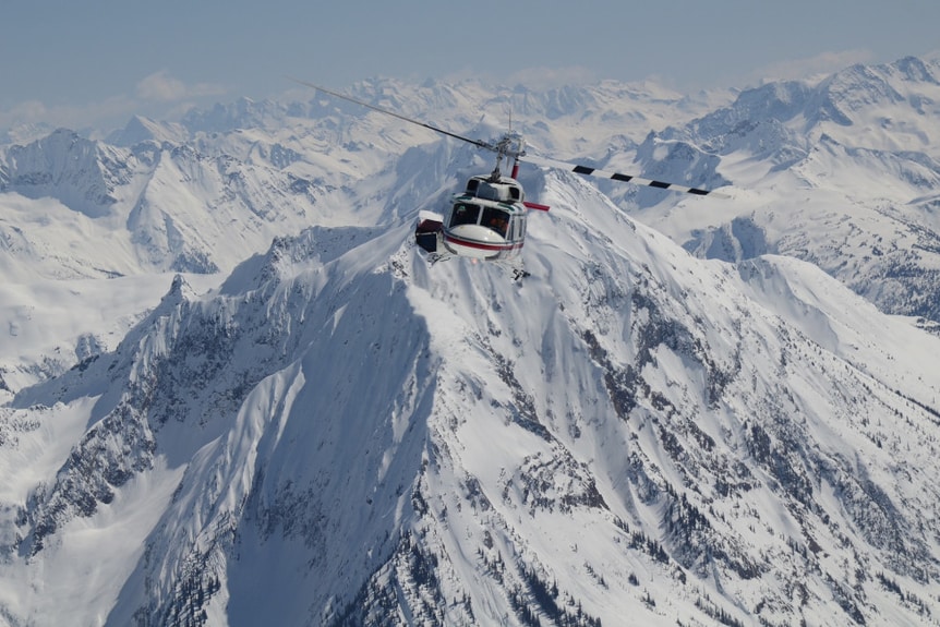 Diversified Helicopter Support at Any Ski Resort Location