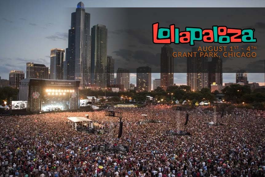 Helicopter to Chicago for Lollapalooza 2019
