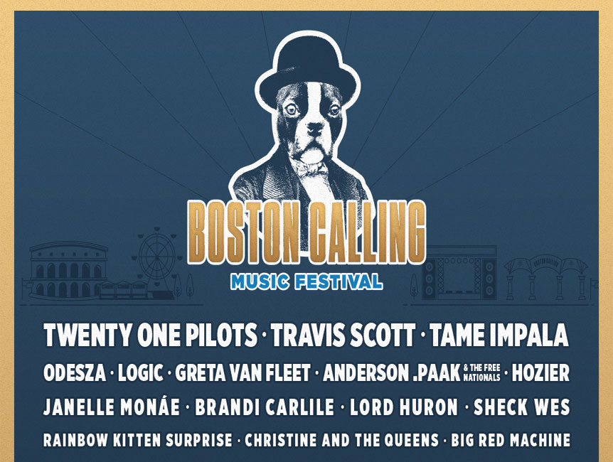 Boston Calling 2019 Lineup. Click to Enlarge