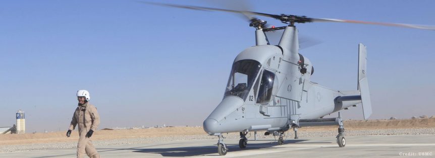USMC Uses Kaman K-Max Helicopters for Autonomous Cargo Deliveries