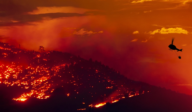Following a Busy Wildfire Season, Orange County-Based National Guard Will Deploy to the Middle East Until 2021