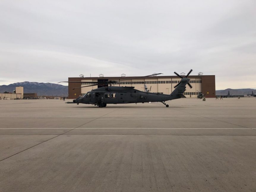 Kirtland Air Force Base Gets a New Rescue Helicopter