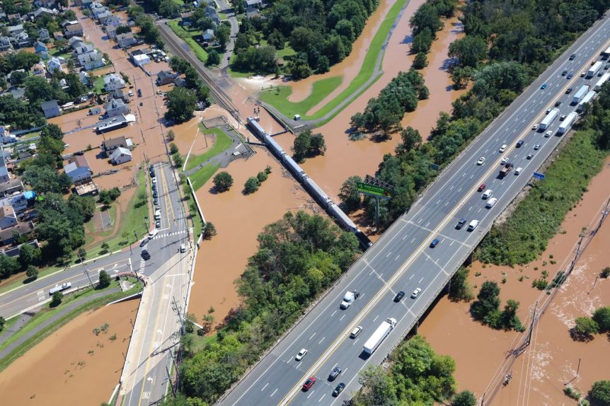 NJ Motorists Rescued After Hours Trapped in Cars by Tropical Storm Ida