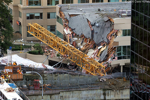 Bellevue, Washington Tower Crane Toppling of November, 2006