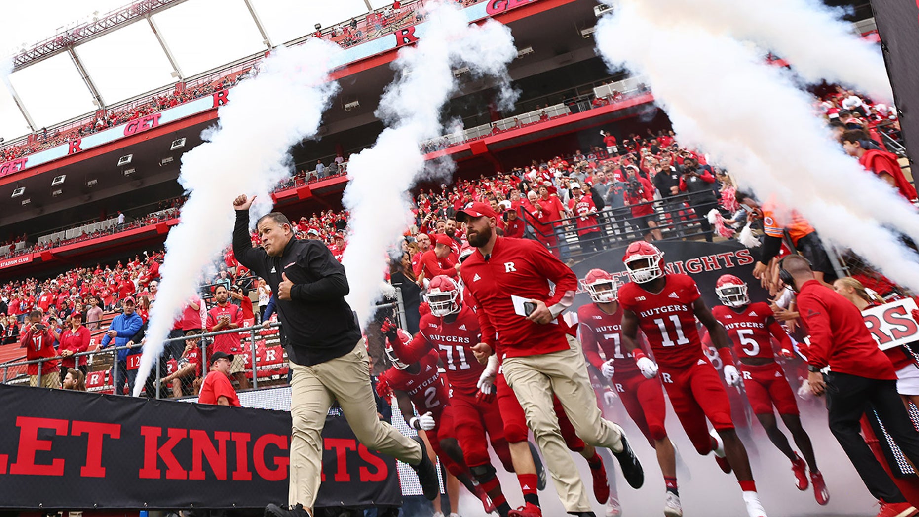 Featured image for “Helicopter Entrances: Rutgers Recruiting Flex”
