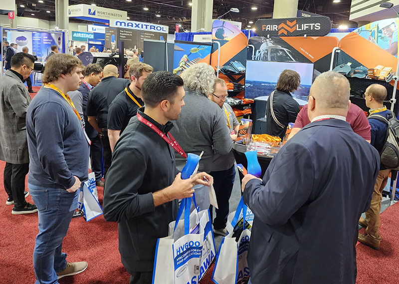 The Fair Lifts Booth at the 2023 AHR Expo