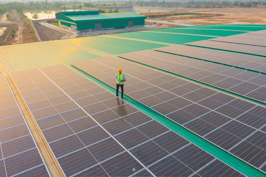 Helicopters for Solar Panel Installation and Replacement