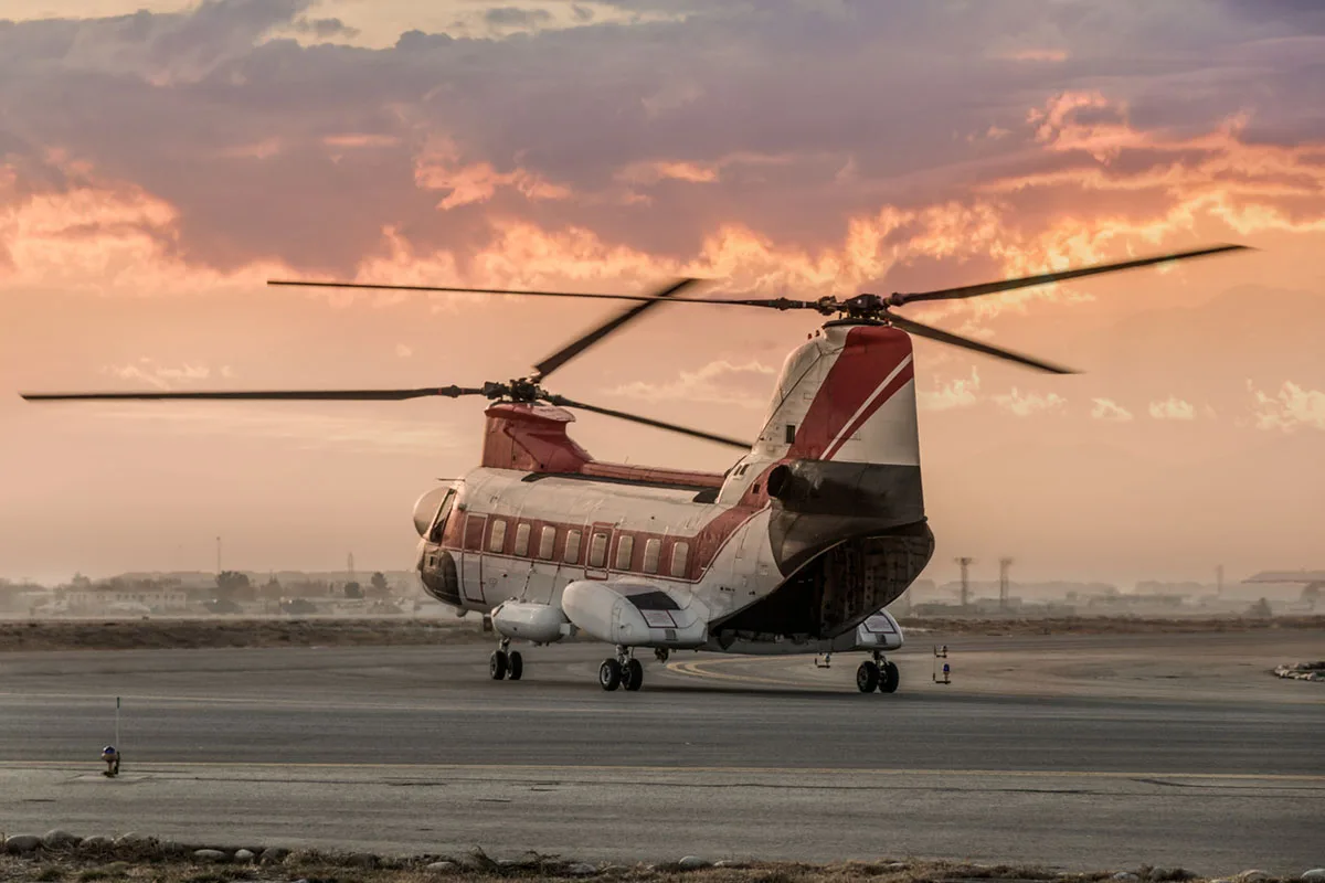 Boeing CH-47 Chinook Helicopter