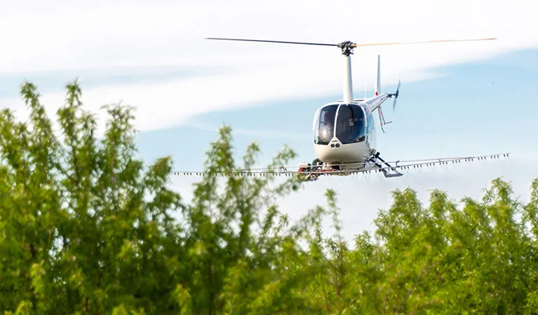 Robinson R44 Equipped for Aerial Application