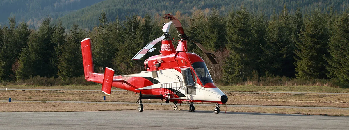 Kaman K-Max Logging Helicopter
