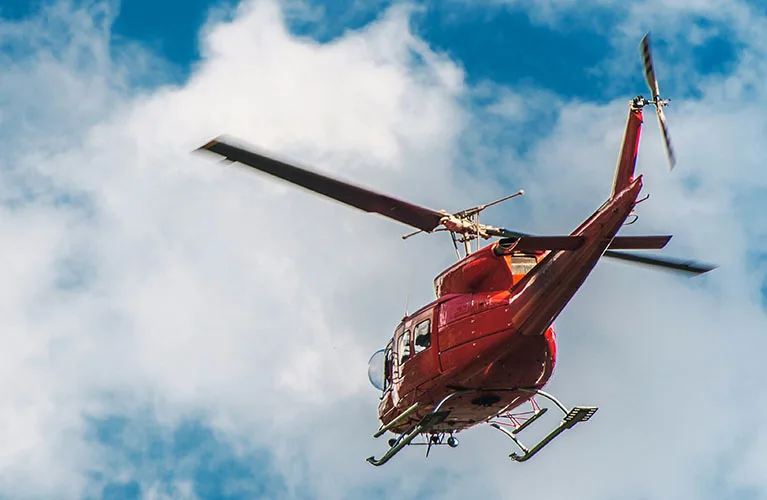 Bell 212 Logging Helicopter