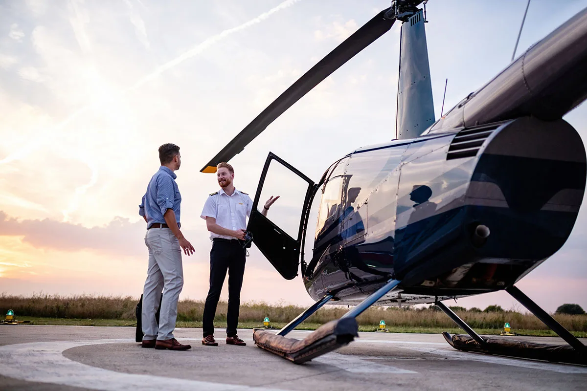 Helicopter Hotel Pick Up and Drop Off : Fair Lifts Helicopter Services