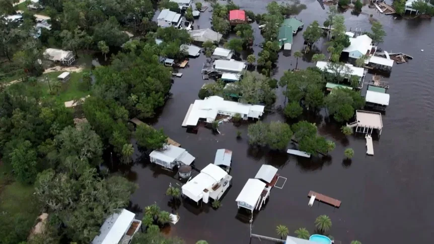 Aerial Damage Assessment in Perry, FL