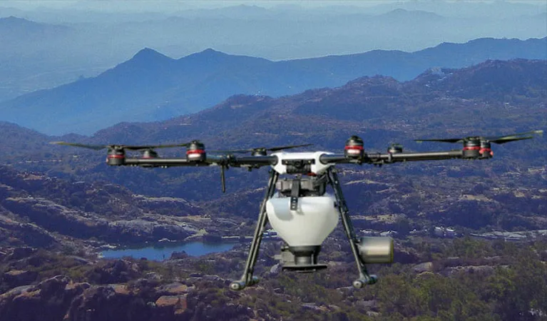 Aerial Seeding Drone