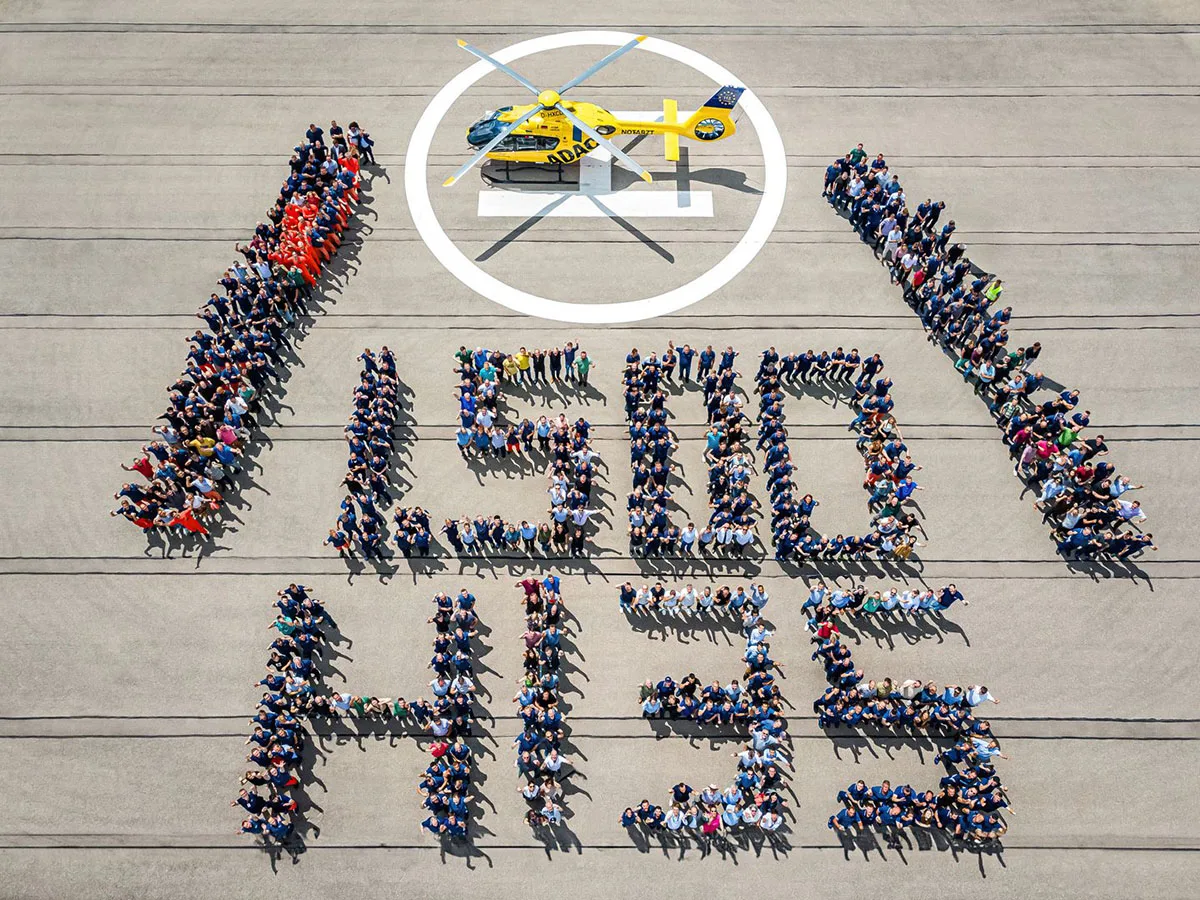 Celebrating the 1500th Delivery of the Airbus H135 Helicopter