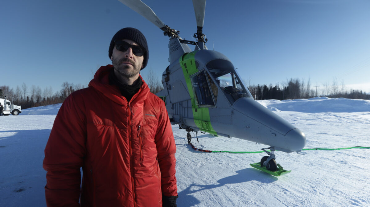 Ice Airport Alaska: Kaman K-MAX