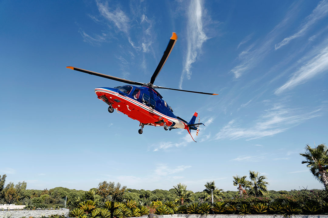 It takes a special helicopter and pilot to enter remote areas for a salvage operation.
