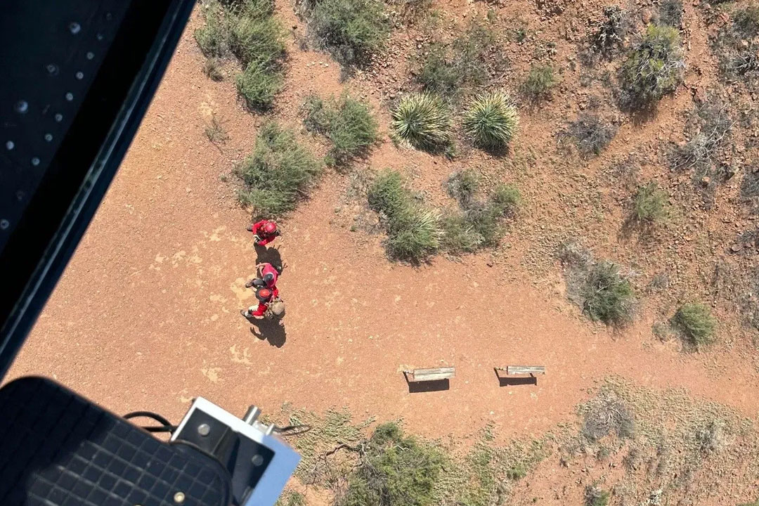 Aerial view of the Franklin Rescue | Photo: CBP