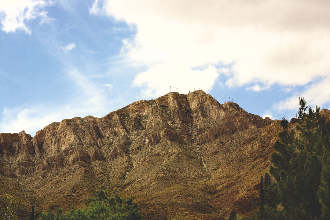 Franklin Mountains in El Paso, TX