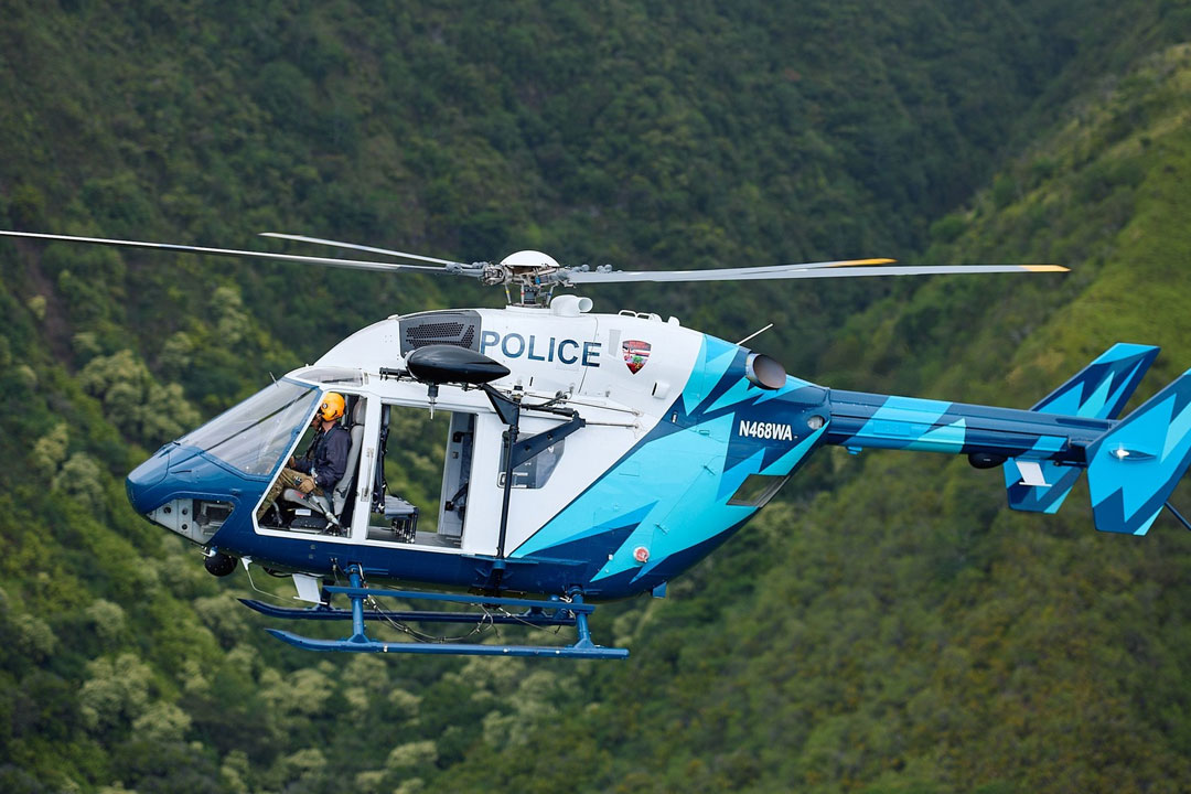 Maui Police Launch Multi Mission BK117 Helicopter for Enhanced Public Safety | Photo: Makana Creative