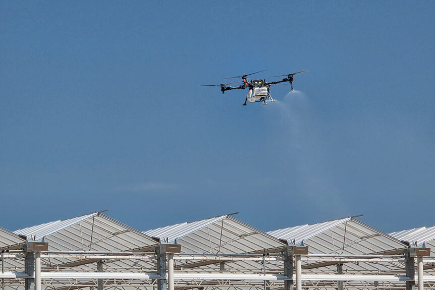 Fair Lifts Partners with Dalsem for Pioneering US Greenhouse Shading Drone Application