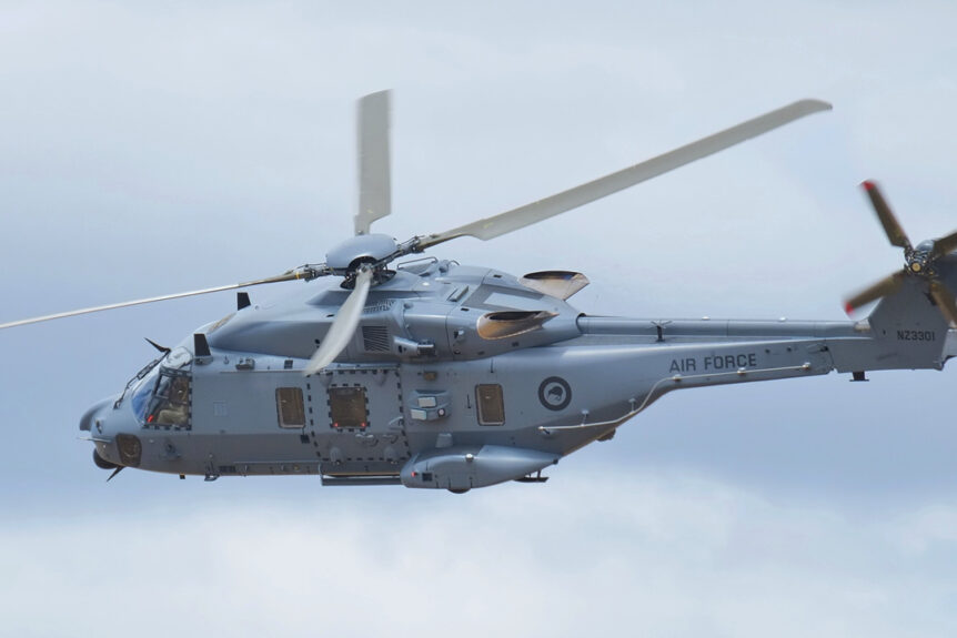 RNZAF NH90 Helicopters Establish New Distance Record Crossing Tasman Sea | Photo: Pseudopanax