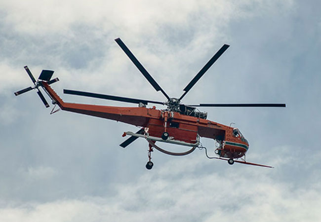 Immediate Aerial Firefighting Operations and Support