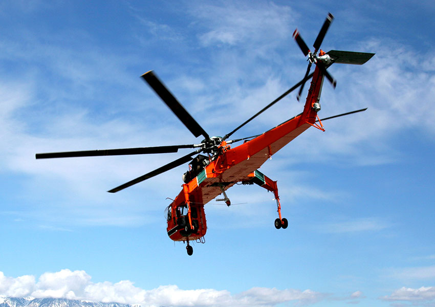 Ground and Aerial Crane Capabilities