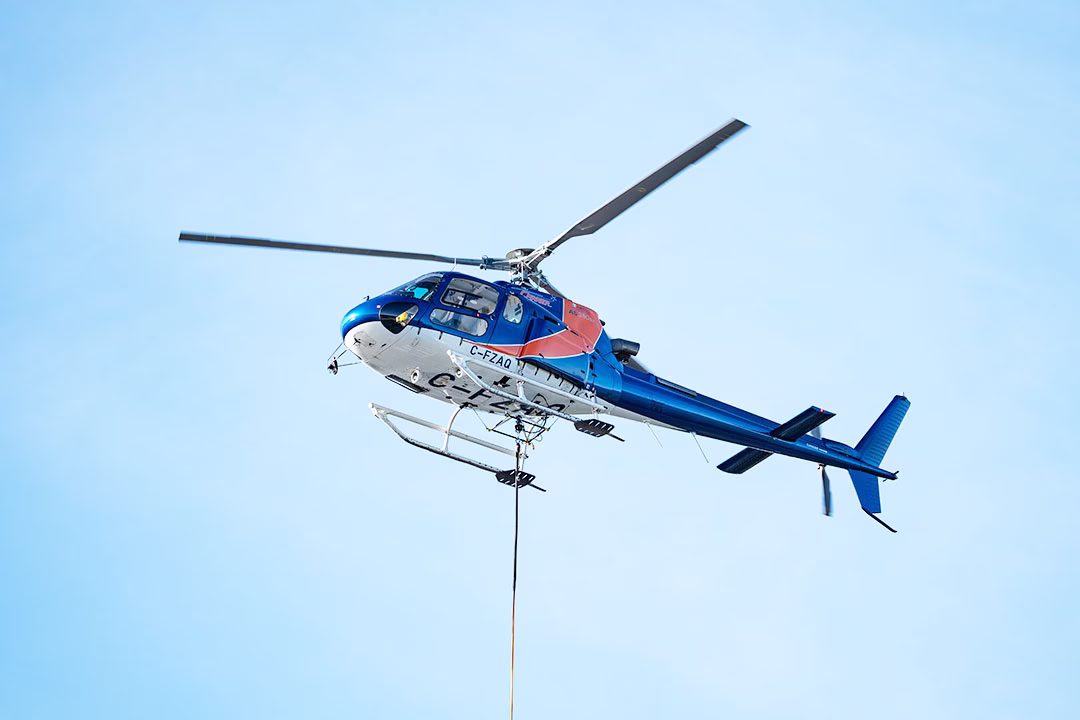 Airbus' H125 Helicopter | Photo: Kayla Ebner