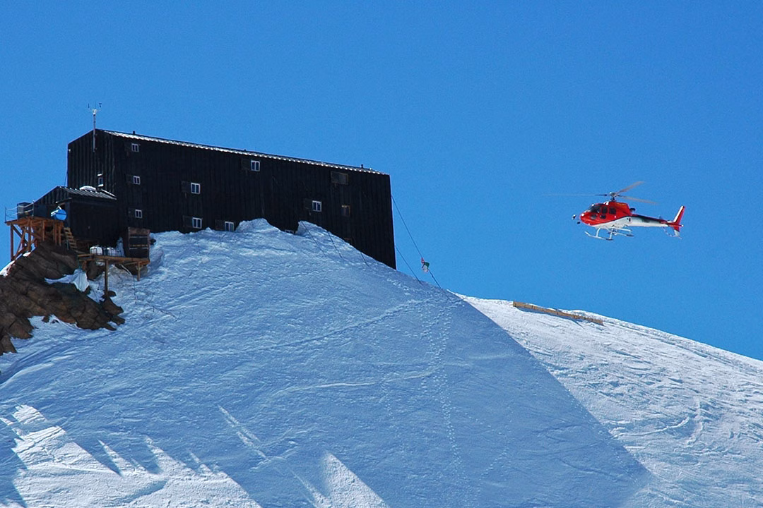 Gnifetti summit, Monte Rosa, Alps, Italy