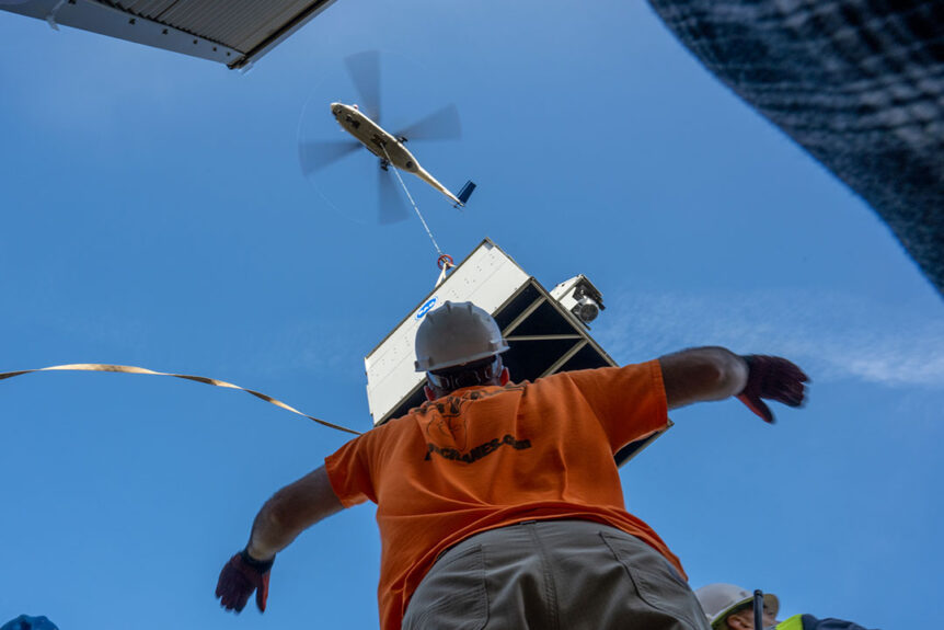 Helicopter Crane: What It Is and How It Works