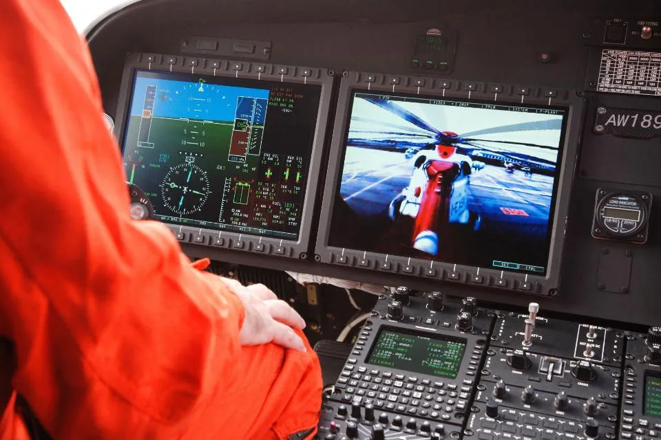 A Look Inside the Cockpit of the AW189 | Photo: leonardo.com