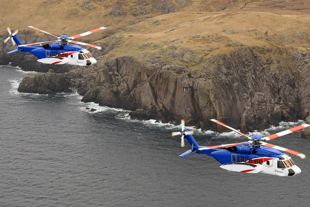 Two S-92's fly in formation. | Photo: lockheedmartin.com