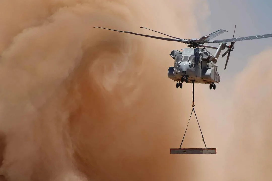 The CH-53K is a heavy-lift powerhouse in all weather conditions. | Photo: lockheedmartin.com