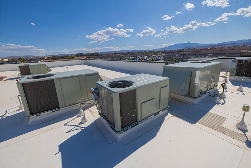 Why Rooftop HVAC Installations Are Going Aerial
