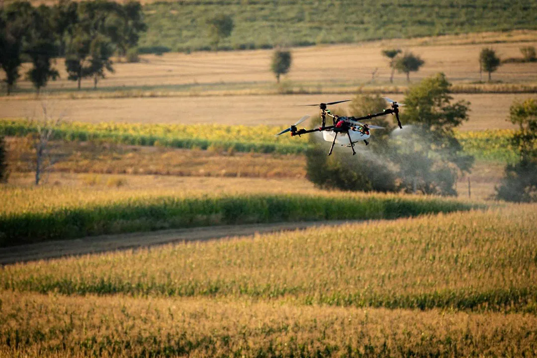 Wet Spraying vs. Dry Spreading: Which Ag Drone Application Method Is Right for Your Crop? | Photo: xa.com