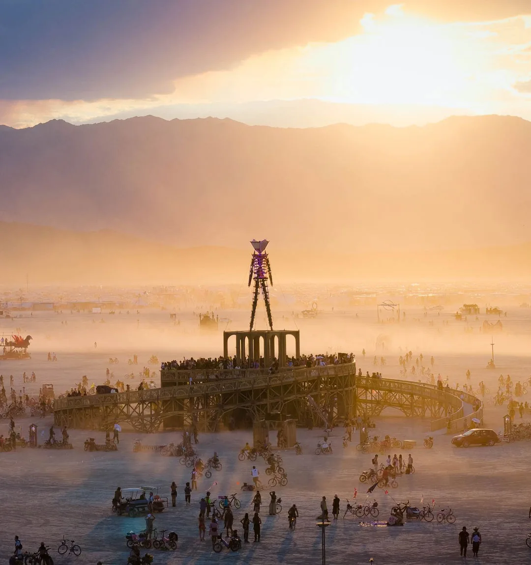 Burning Man, Black Rock City, August 30-September 7 | Photo: facebook.com/burnimgman