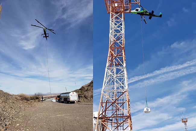 Construction Materials Heavy Lift: Fair Lifts Assists M.E. Tafoya with Sidewalk Replacement in El Paso